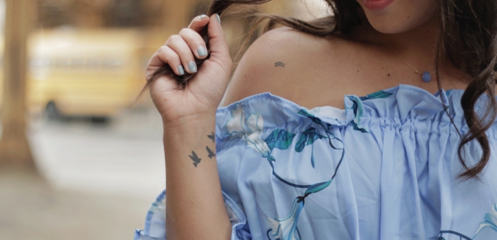 A BLUE FLORAL DRESS – PART 2 A BLUE FLORAL DRESS – PART 2