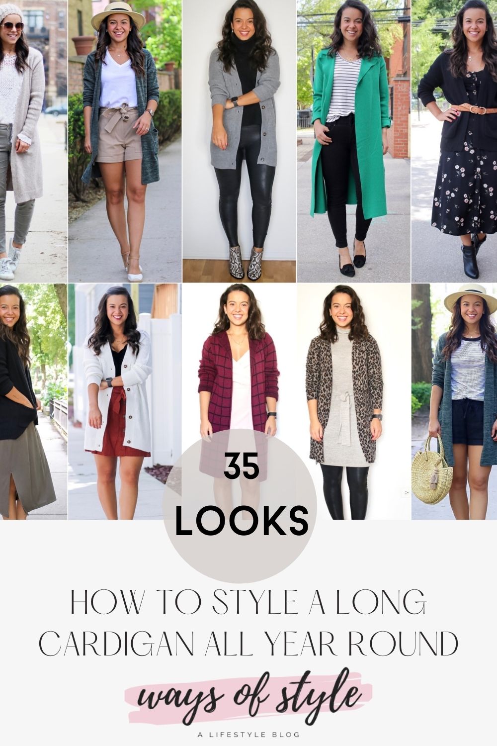 35 Timeless Outfits With A Long Cardigan Ways Of Style