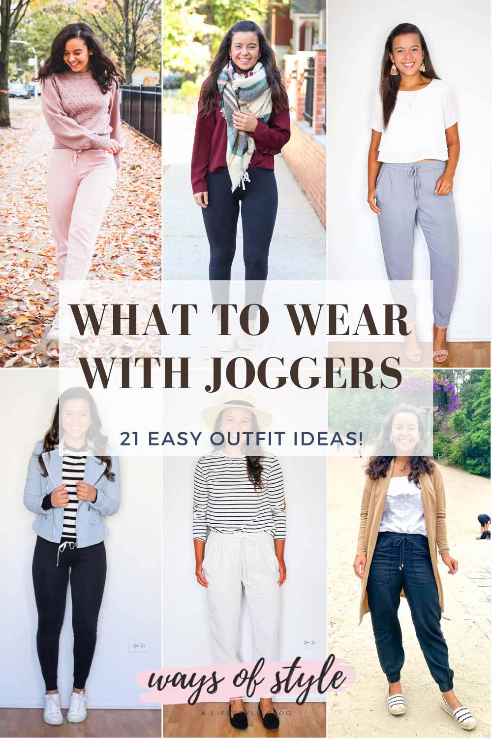 How to Wear Joggers (Women's Style Guide): 25 Jogger Pants Outfit ideas -  Her Style Code
