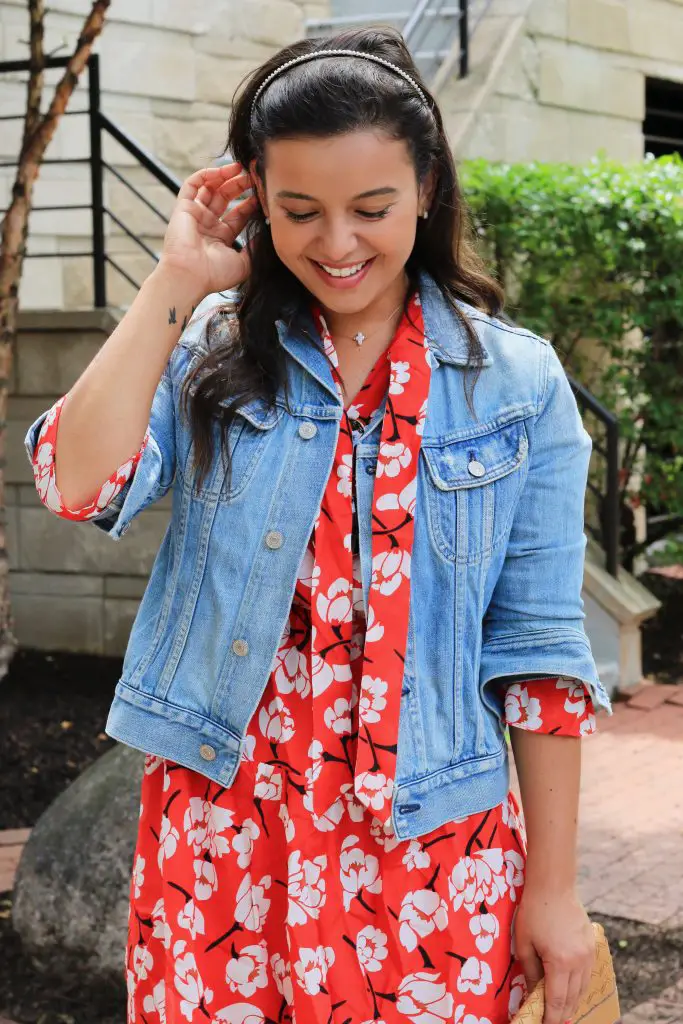 A RED PRINTED DRESS - PART 2 - WAYS OF STYLE
