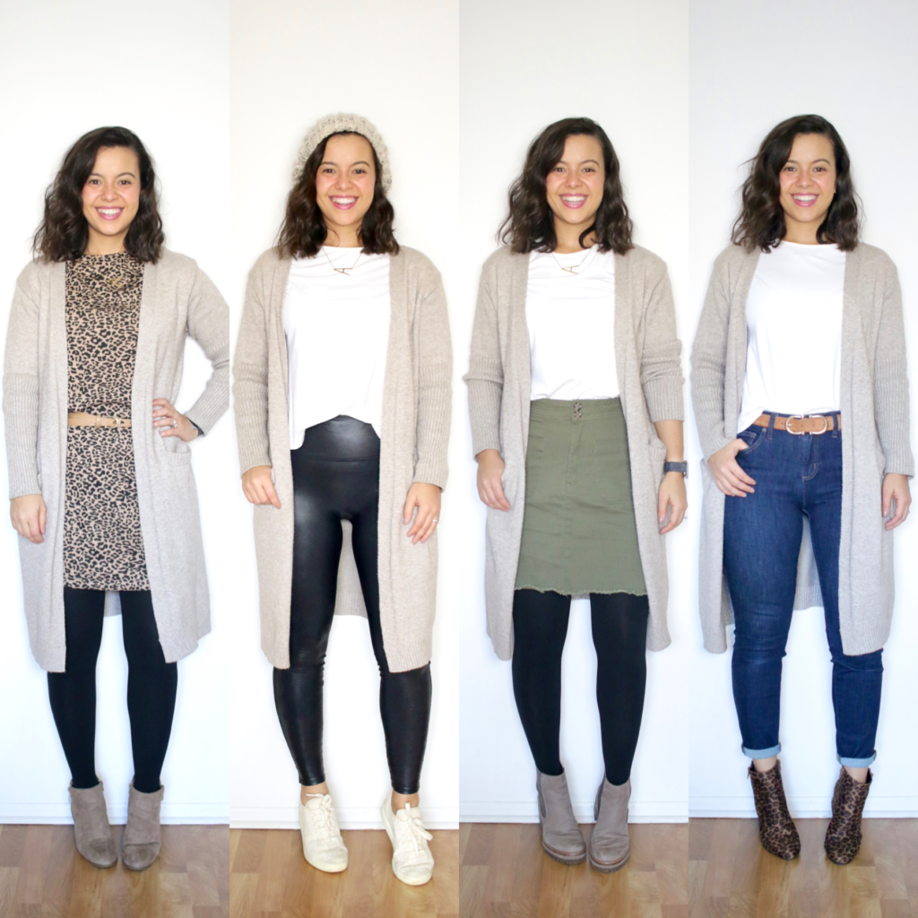 Cardigan Outfits // Ways To Wear Long Cardigans in Spring