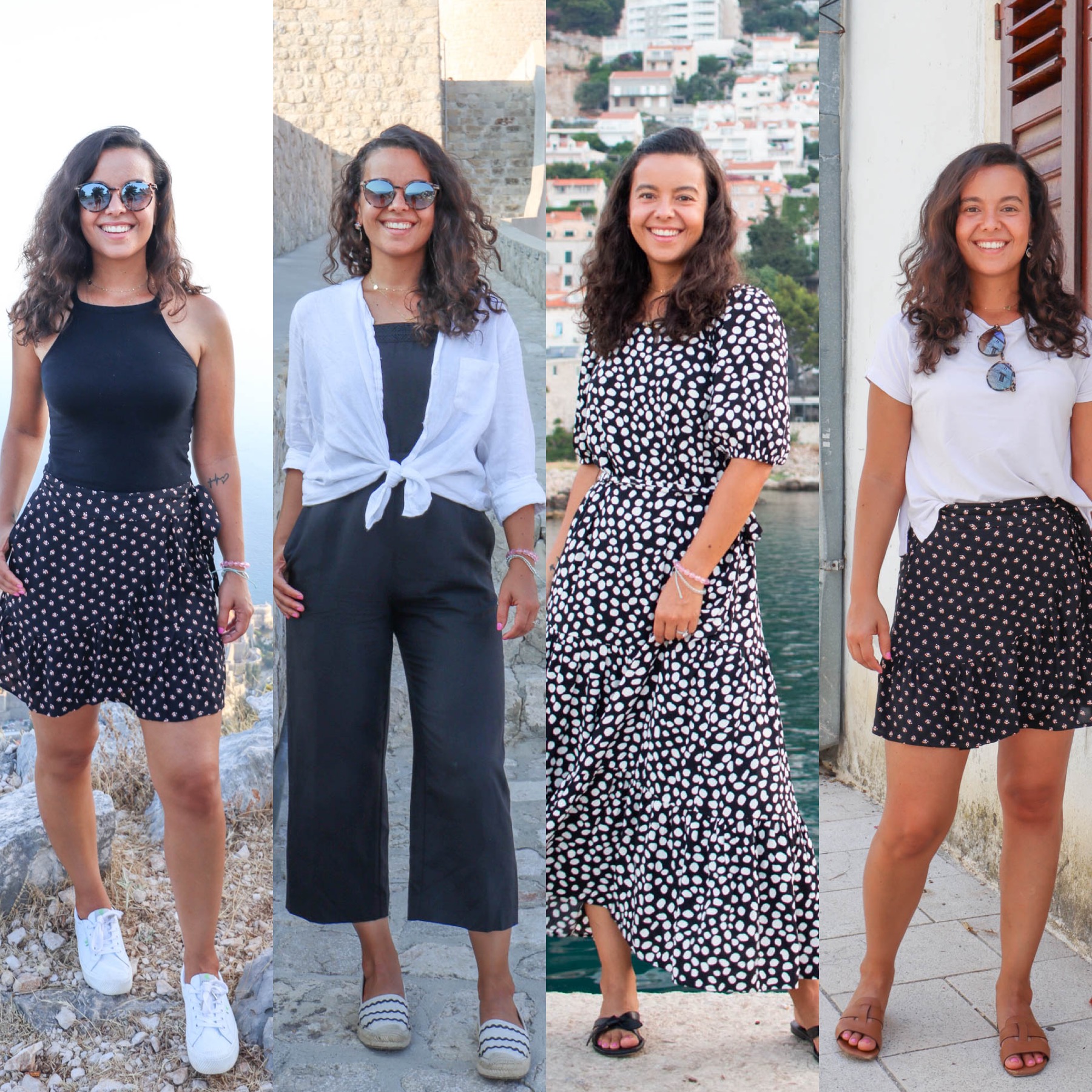 30 Piece Capsule Wardrobe For Travel + 25 Looks | Ways Of Style