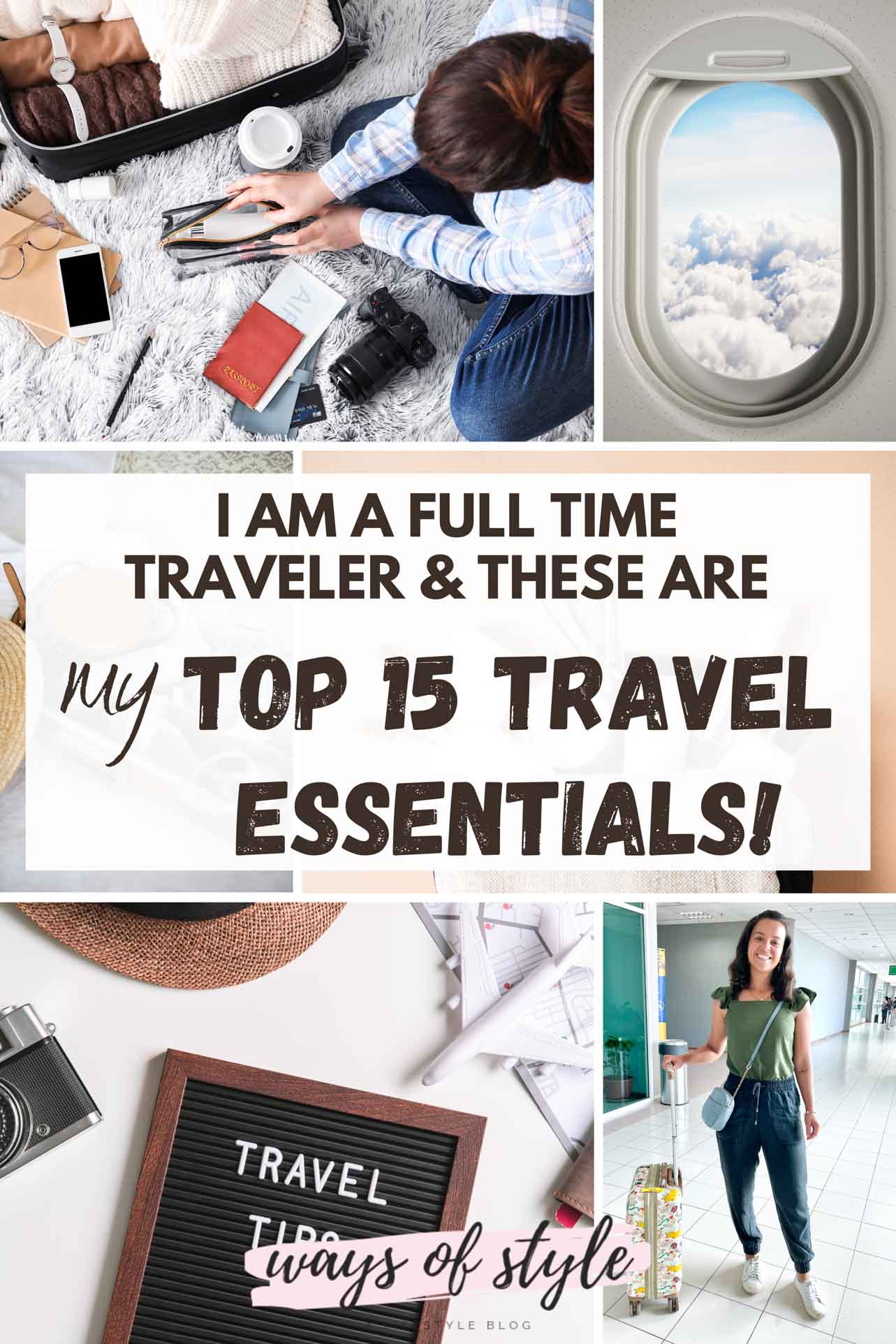 The 15 Best Travel Essentials For Women (no BS List!)