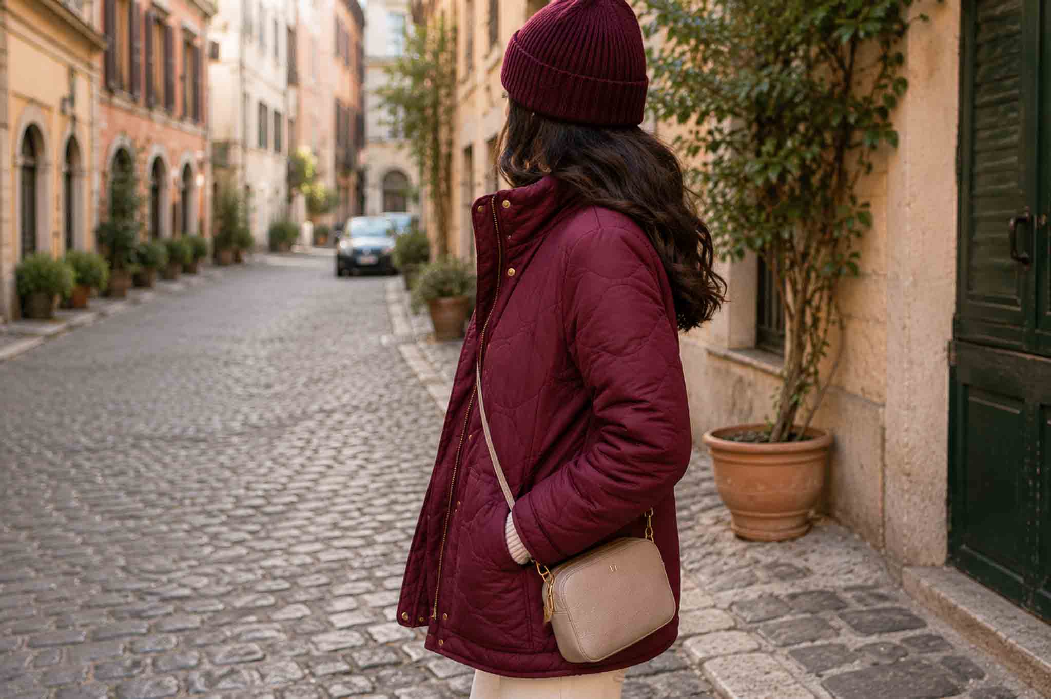 navy blue dress for baby girl The Stylish 7 Winter Travel Outfits For Your Next Trip main image 1