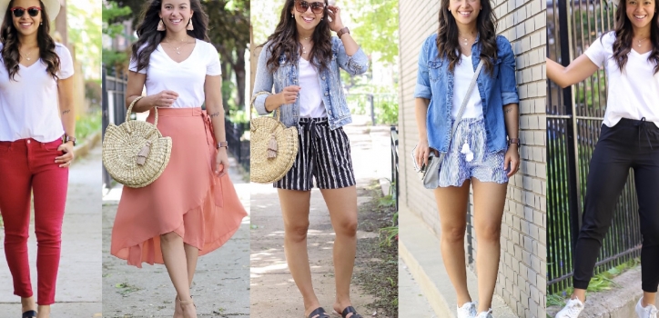A white T Shirt – 10 ways to wear it this Summer A white T Shirt – 10 ways to wear it this Summer
