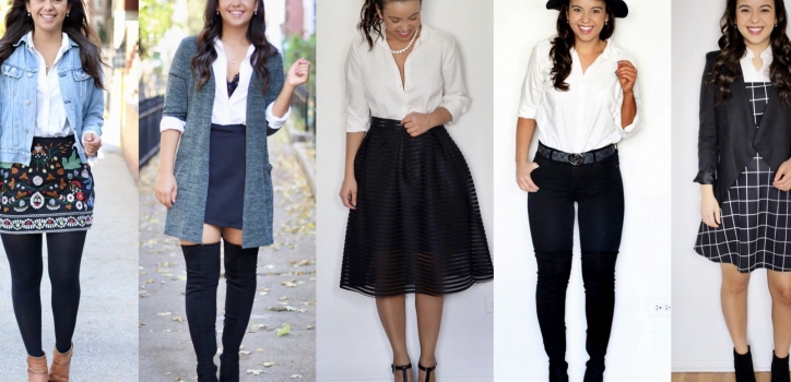 8 things you can do with a white button down shirt – 17 looks! 8 things you can do with a white button down shirt – 17 looks!