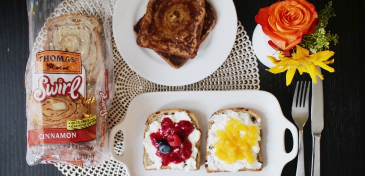 3 delicious and healthy ways to enjoy Thomas’ Cinnamon Swirl Bread 3 delicious and healthy ways to enjoy Thomas’ Cinnamon Swirl Bread
