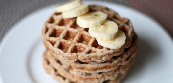 Healthy Banana – Oatmeal Waffles Healthy Banana – Oatmeal Waffles